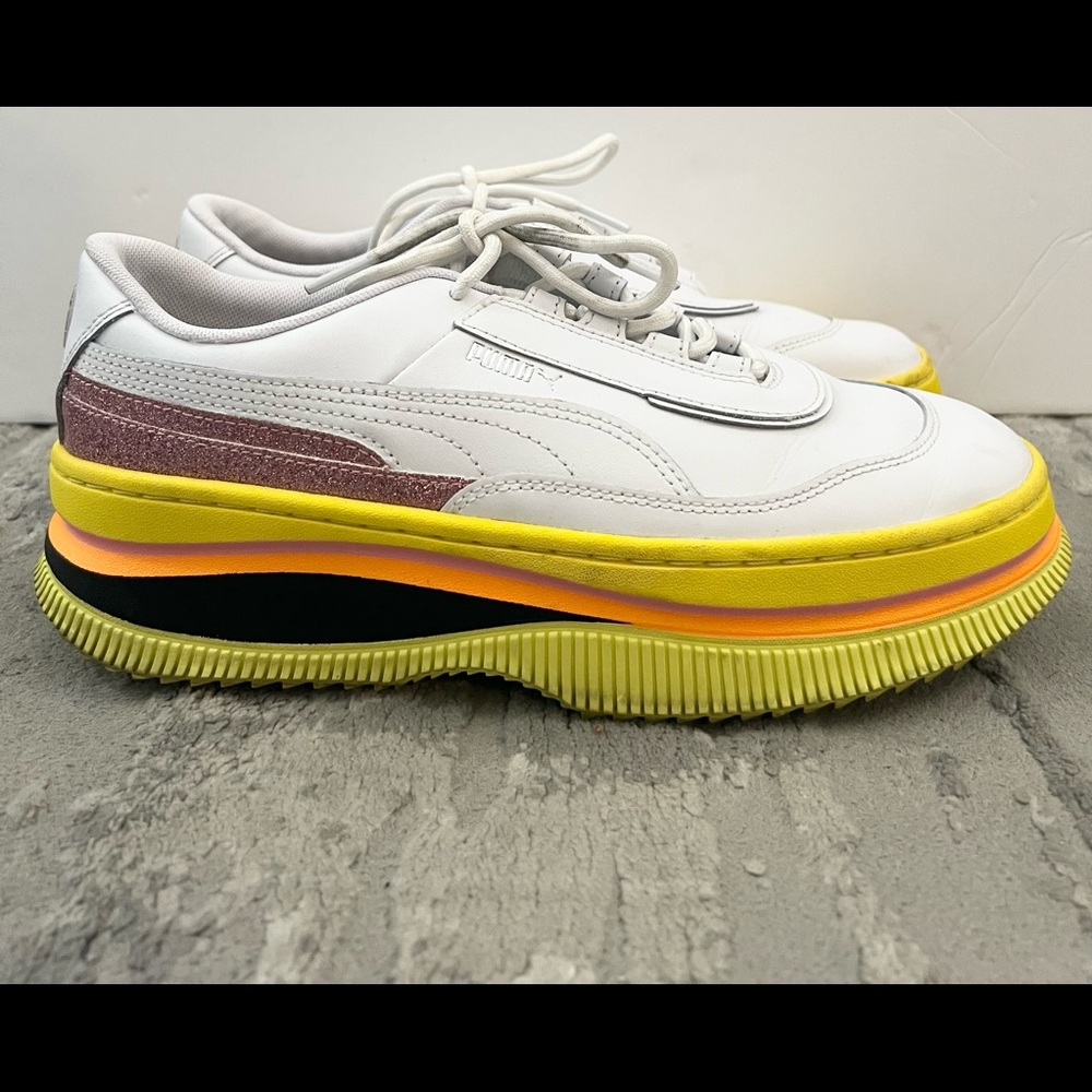 Puma Womens Deva '90s Pop -Meadowlark' White/Meadowlark View 2